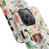 Custom Floral Tough Phone Case - Best Mom Ever - PC024