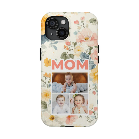 Floral Photo Tough Phone Case for Mom - PC011
