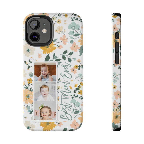 Floral Photo Phone Case - Best Mom Ever - PC010