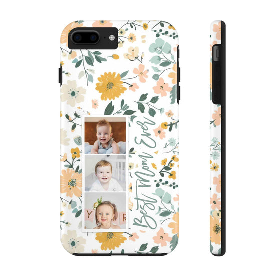 Floral Photo Phone Case - Best Mom Ever - PC010