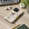 Personalized Floral Tough Phone Case - Best Mom Ever - PC012