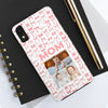 Personalized Mom Photo Collage Phone Case - Bow Design -PC015
