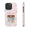 Personalized Mom Photo Collage Phone Case - Bow Design -PC015