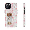 Custom Tough Phone Case - Best Mom Ever with Pink Bows - PC016
