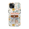 Customized Floral Photo Tough Phone Case for Mom - PC009