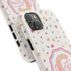 Personalized Floral Tough Phone Case - Custom Name Design - PC030