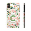 Personalized Floral Phone Case - Custom Tough Case with Name - PC025