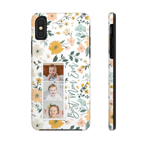 Floral Photo Phone Case - Best Mom Ever - PC010