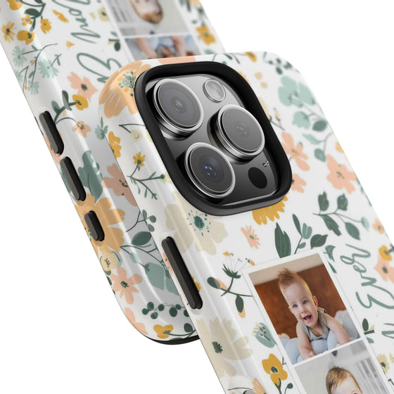 Floral Photo Phone Case - Best Mom Ever - PC010