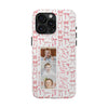 Custom Tough Phone Case - Best Mom Ever with Pink Bows - PC016