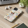 Personalized Floral Tough Phone Case - Best Mom Ever - PC012
