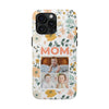 Customized Floral Photo Tough Phone Case for Mom - PC009