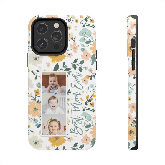 Floral Photo Phone Case - Best Mom Ever - PC010