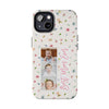 Floral Best Mom Ever Phone Case - Personalizable Tough Cases for Moms - PC028