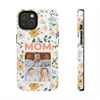 Customized Floral Photo Tough Phone Case for Mom - PC009