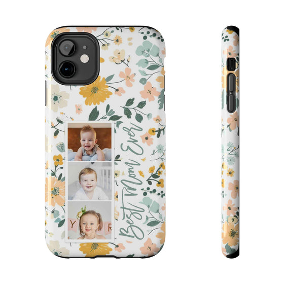 Floral Photo Phone Case - Best Mom Ever - PC010