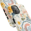 Personalized Floral Tough Phone Case - Customized with Name | Durable Protection - PC013