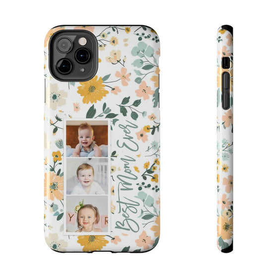 Floral Photo Phone Case - Best Mom Ever - PC010