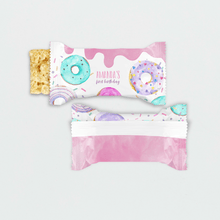 Editable Sweet One Donut Birthday Rice Treat Wrappers D001