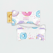  Editable Donut Grow Up Birthday Rice Treat Wrappers D006