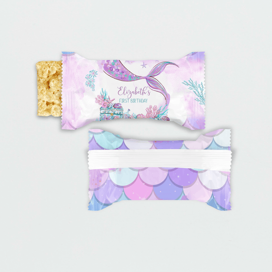 Editable Oneder The Sea Rice Treat Wrappers M101