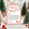 Editable Letter From Santa SL107