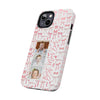 Custom Tough Phone Case - Best Mom Ever with Pink Bows - PC016