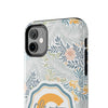 Custom Monogram Phone Cases With Floral Design - PC003