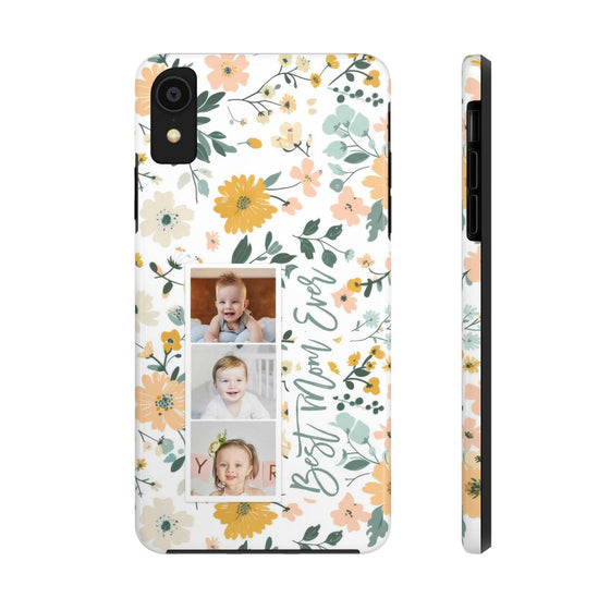 Floral Photo Phone Case - Best Mom Ever - PC010