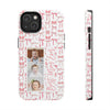 Custom Tough Phone Case - Best Mom Ever with Pink Bows - PC016