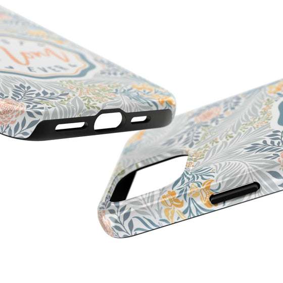 Floral Tough Phone Case for Best Mom Ever - PC004