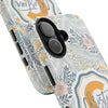 Custom Monogram Phone Cases With Floral Design - PC003