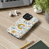 Personalized Floral Tough Phone Case - Custom Name Design - PC007