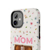 Floral Mom Photo Tough Phone Case - Durable Protection for Loving Mothers - PC027