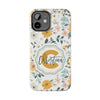 Personalized Floral Tough Phone Case - Custom Name Design - PC007