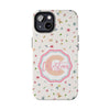 Personalized Floral Tough Phone Case - Custom Name Design - PC030