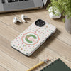 Personalized Floral Tough Phone Case for Women | Durable & Stylish Protection - PC029
