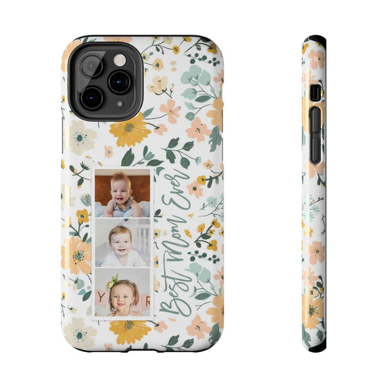 Floral Photo Phone Case - Best Mom Ever - PC010