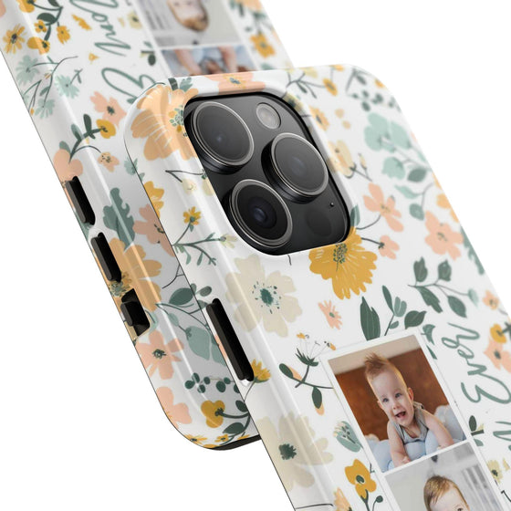 Floral Photo Phone Case - Best Mom Ever - PC010