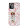 Custom Tough Phone Case - Best Mom Ever with Pink Bows - PC016