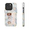 Personalized Tough Phone Case - Best Mom Ever with Floral Design - PC002