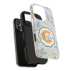 Custom Monogram Phone Cases With Floral Design - PC003