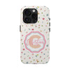 Personalized Floral Tough Phone Case - Custom Name Design - PC030