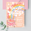 Editable Let's Get Groovy Birthday Invitation G213