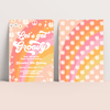 Editable Let's Get Groovy Birthday Invitation G413