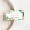 Editable Safari Baby Shower Set JG07