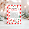 Editable Letter From Santa SL108