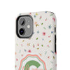 Personalized Floral Tough Phone Case for Women | Durable & Stylish Protection - PC029