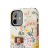 Personalized Floral Tough Phone Case - Best Mom Ever - PC012