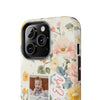 Personalized Floral Tough Phone Case - Best Mom Ever - PC012